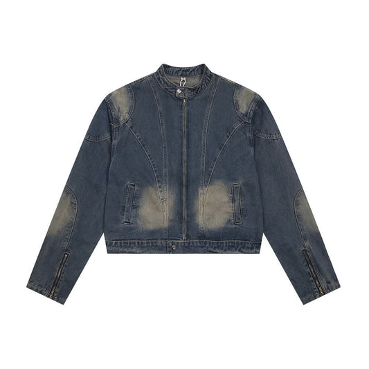 Short denim jacket