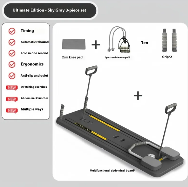 Bauchtrainer-Fitnessboard für Zuhause