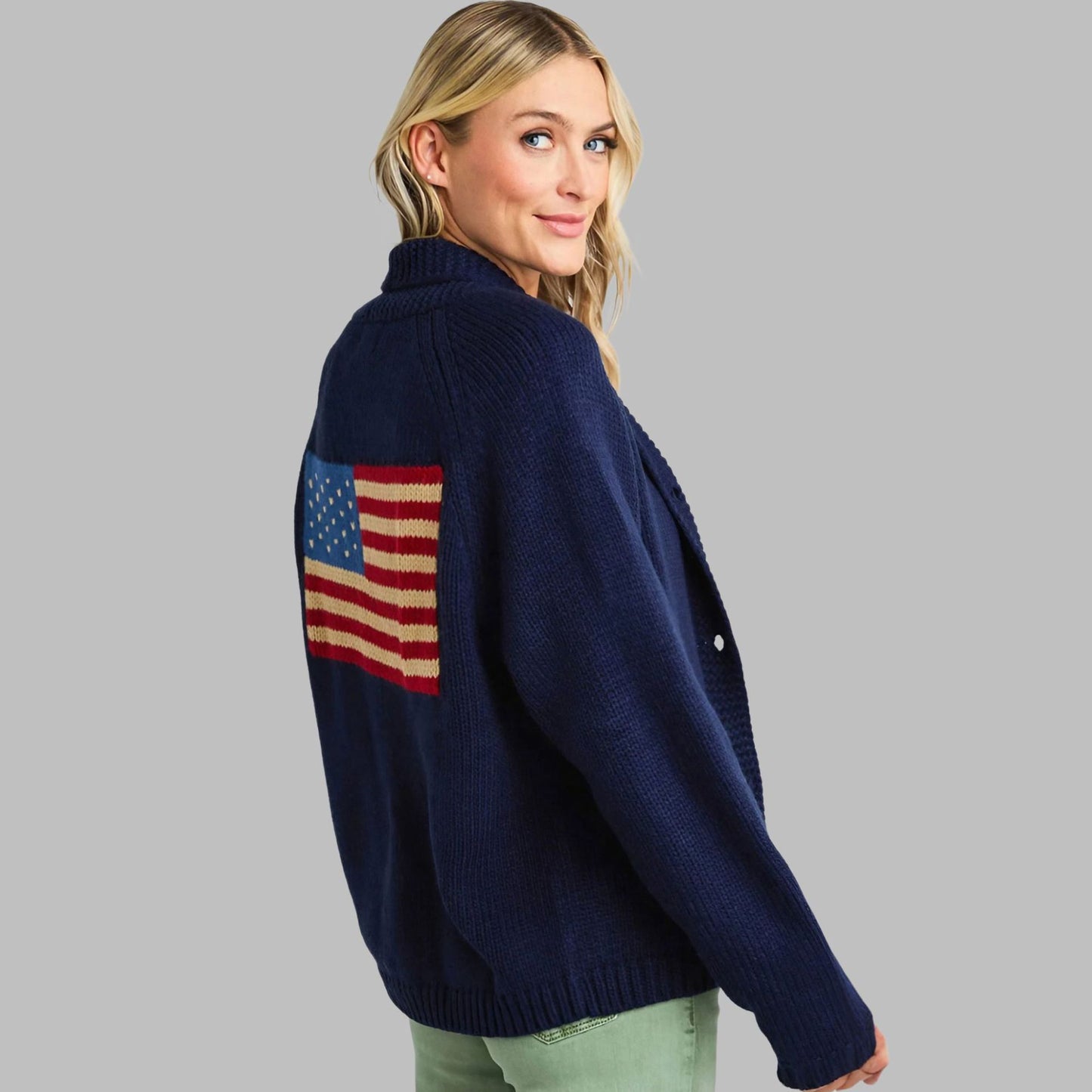 Long sleeved cardigan jacket