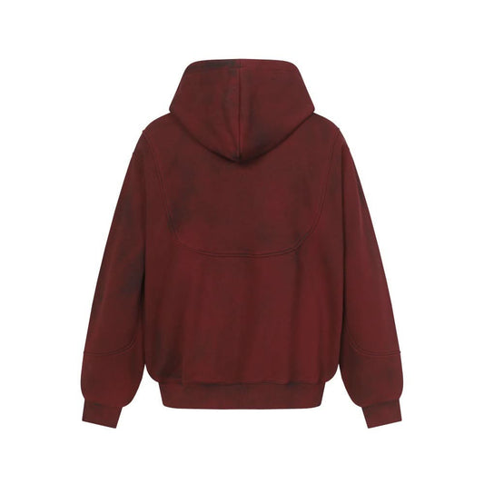 Make an old dirty hoodie with a hood