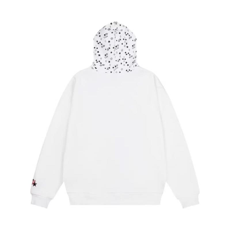 Kapuzen-Reißverschluss-Hoodie lockere Passform Langarmjacke Streetwear-Stil