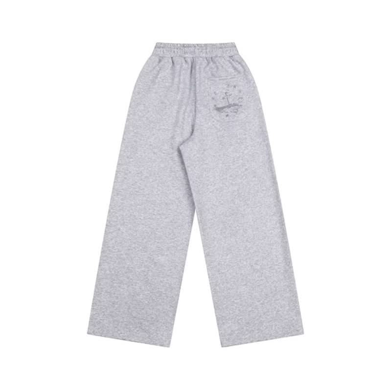 Lässige weite Sweatpants im College-Stil für Männer und Frauen
