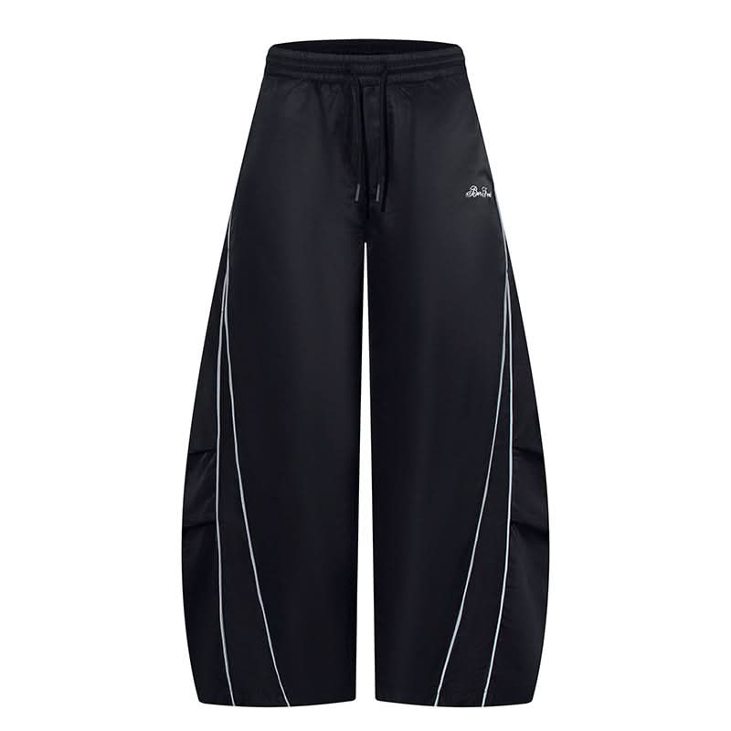 Streetwear Hose im geraden Schnitt, Unisex, locker sitzend, im tiefen Schritt, Sporthose