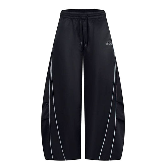Streetwear Straight Leg Unisex Loose Casual Drop-Crotch Sport Pants