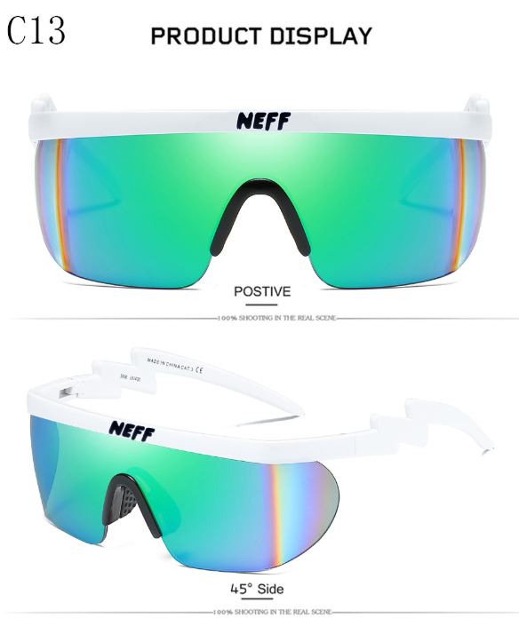 New Fashion Brand Neff Sunglasses Vintage Sun Glasses Coating Eyewear Driving Men/Women Oculos De Sol
