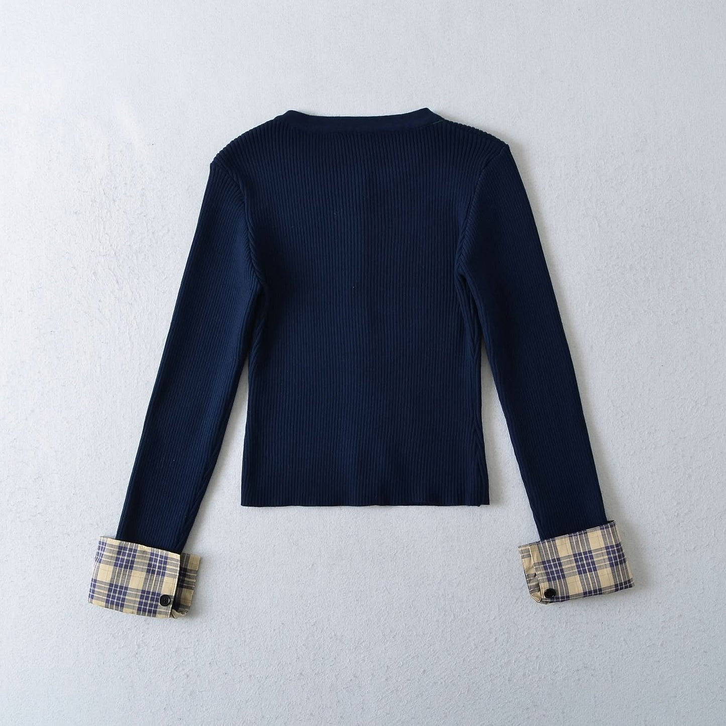 Einreihiges Cardigan-Top