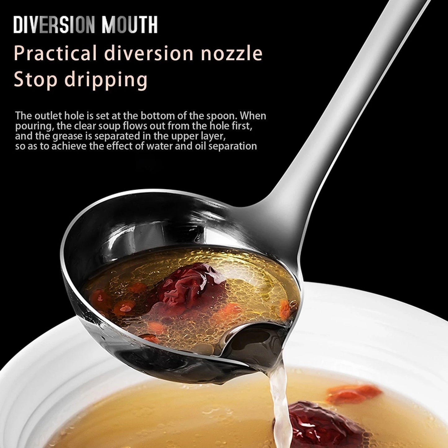 Premium Steel Soup and Sauce Separator