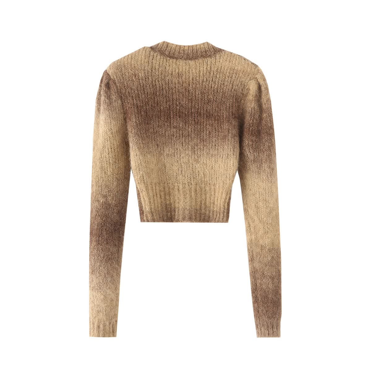 V-neck long sleeved top