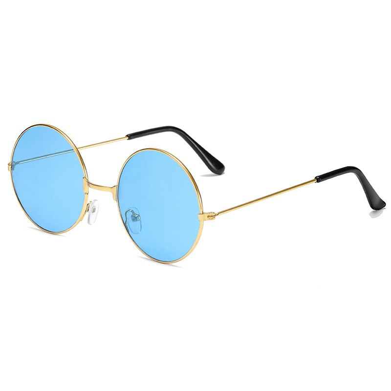 Glasses Retro Round Prince Sunglasses Vintage Circle Male Female Reflective circle Sun Glasses oculos de sol