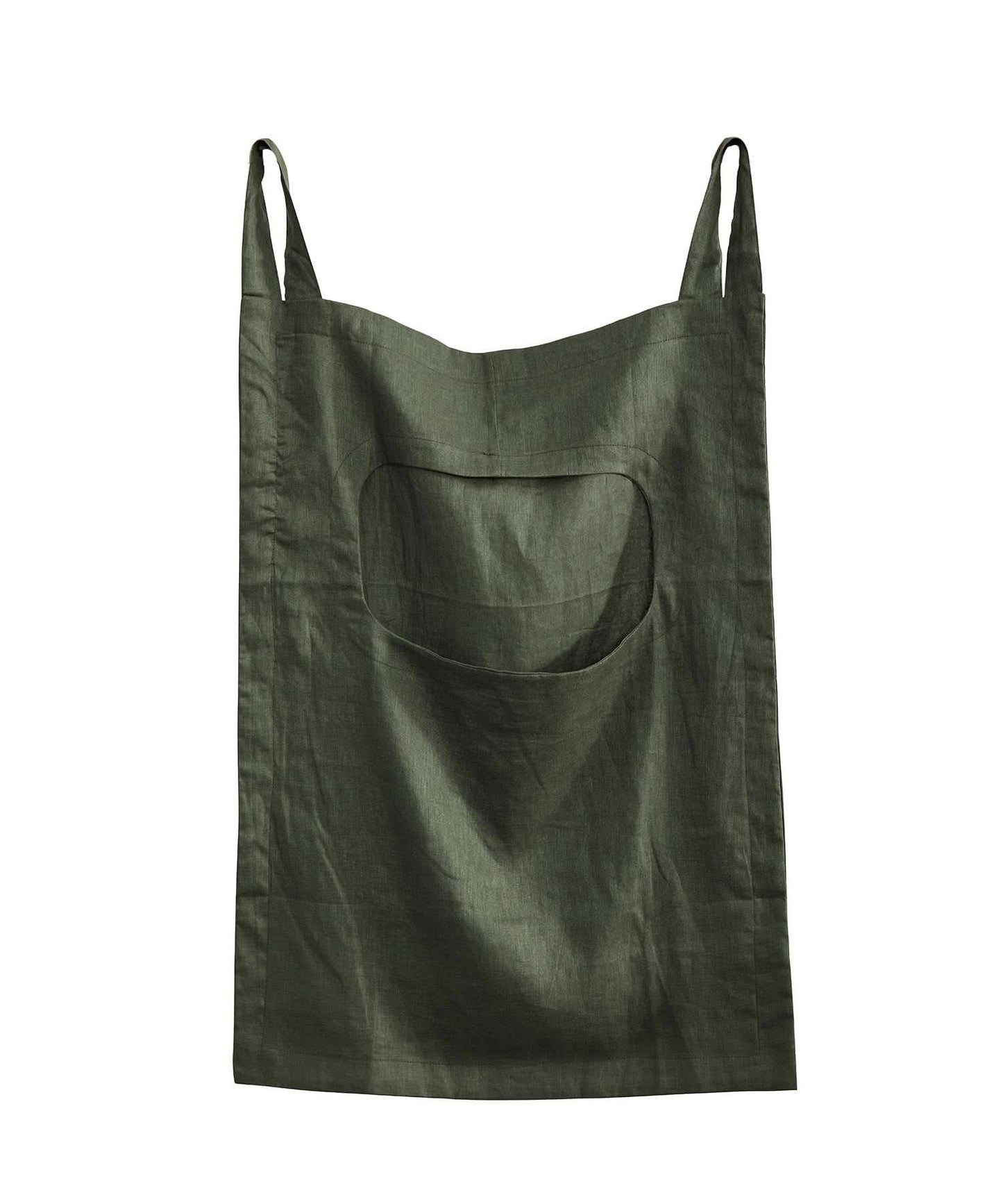 Fashion Design Cotton Linen Hollow Laundry Bag Large Capacity Clothing Storage Bag for Organizing Miscellaneous Items