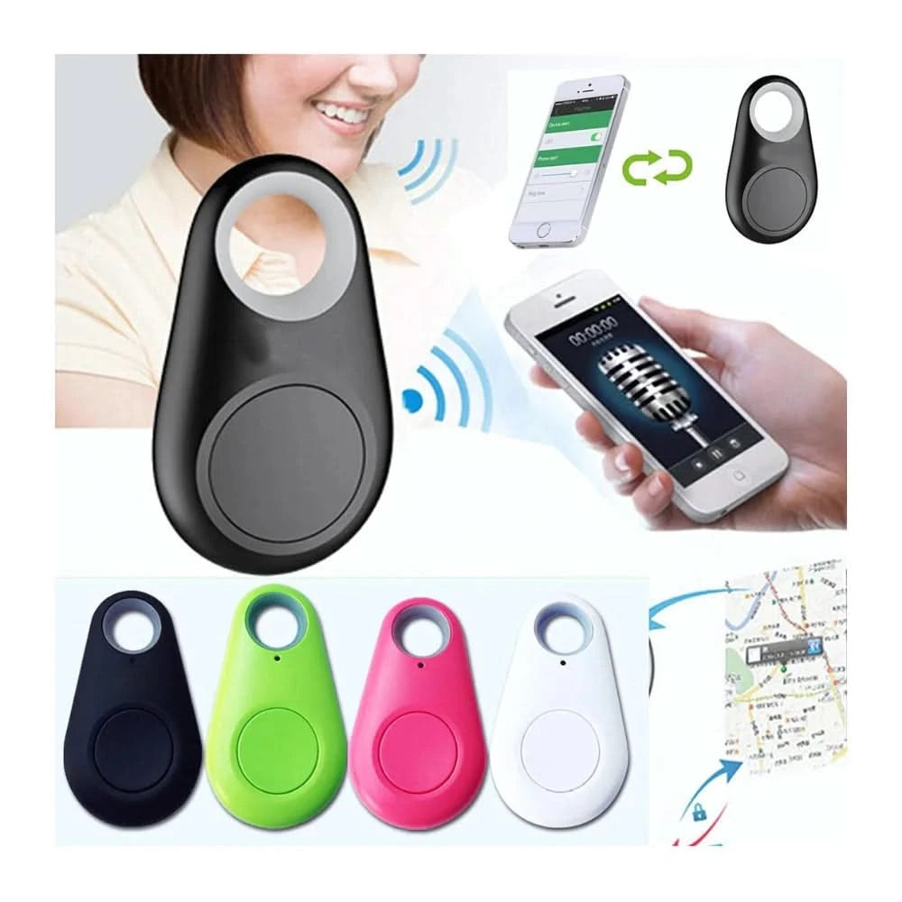 Mini Keychain ITAG Tracker Bluetooth Locator Anti-loss Animal Car Keys Purses Wallets
