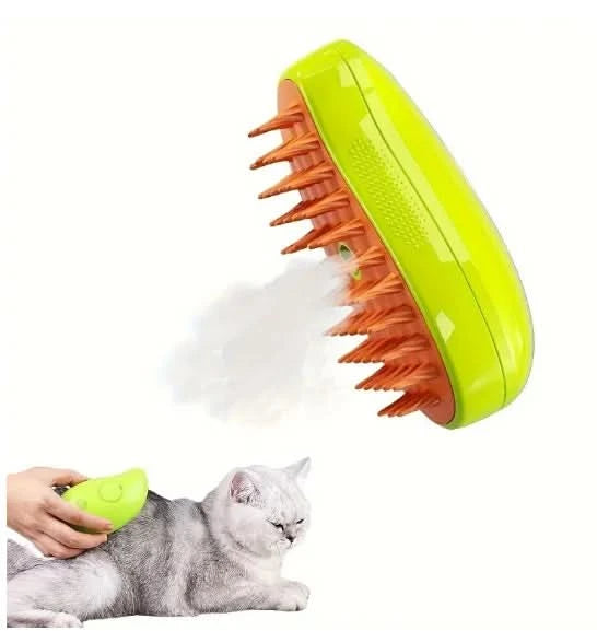 3-in-1 Katzen-Dampfbürste-Massagebürste-Haarentferner-Tierkamm-Neverdie Store
