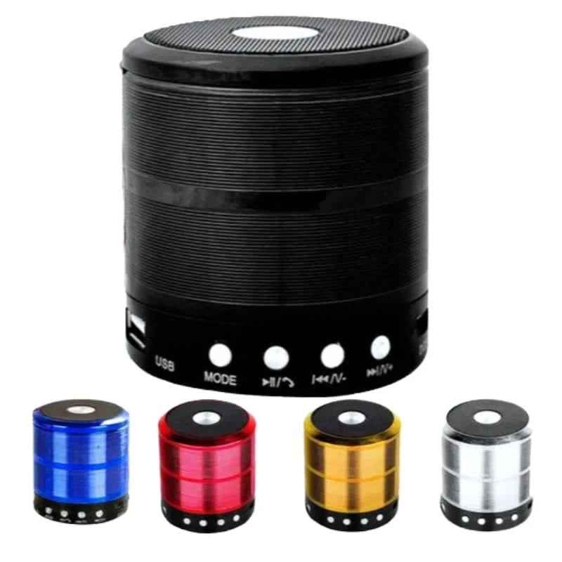 Mini-Bluetooth-Lautsprecher tragbar mit USB, MP3, Klinke, SD und FM-Radio