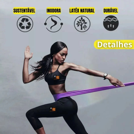 Elastic Band Fitness Bands Yoga Pilates Hip Circle Expanitor Gym Training Home Gym Equipment