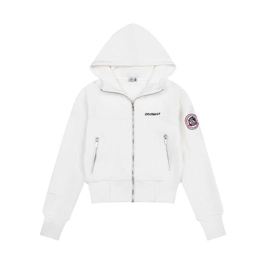 Hooded Sweatshirt  Hoodie with Pocket Zipper Front Fleece Lined Jacket