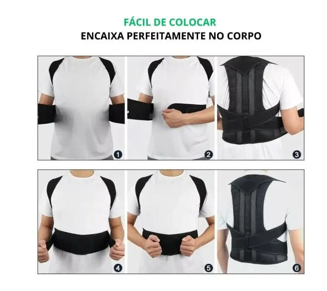 Adjustable Column Posture Corrector Vest Unisex Back G
