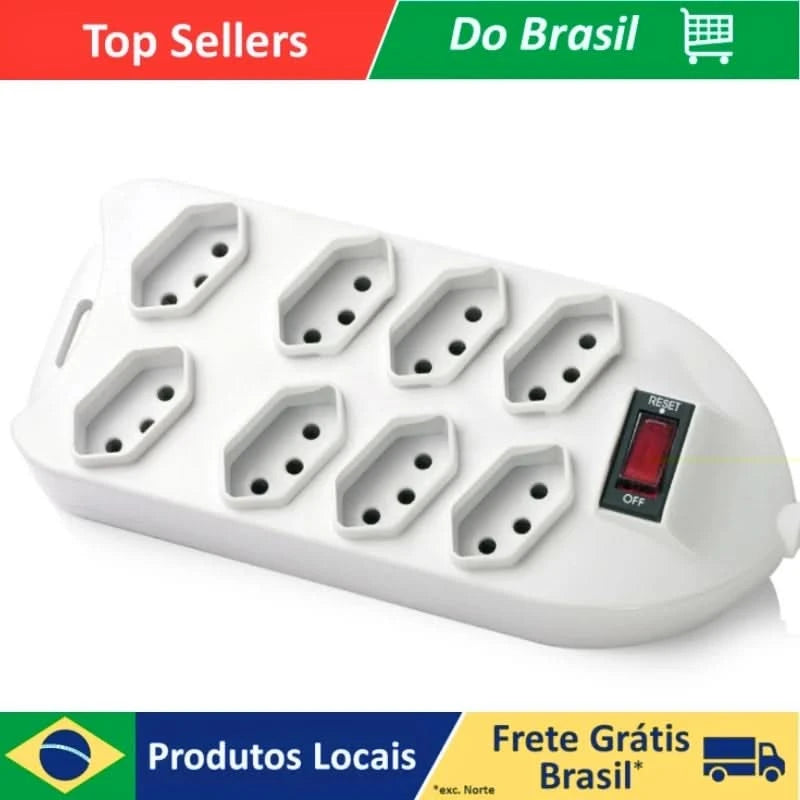 Socket Ruler Line Filter with 8 Sockets