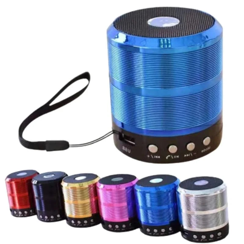 Mini-Bluetooth-Lautsprecher tragbar mit USB, MP3, Klinke, SD und FM-Radio