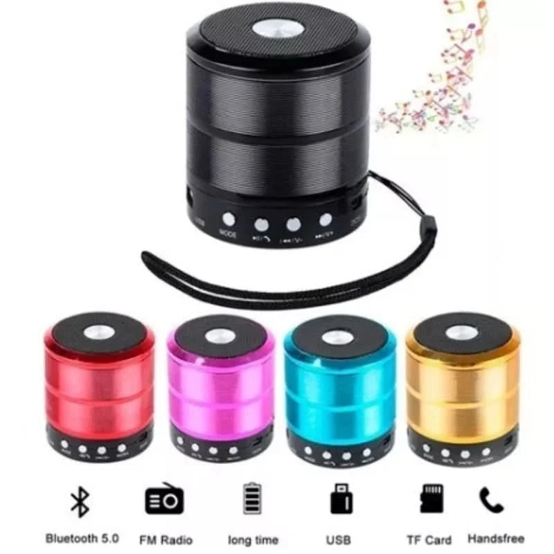 Mini-Bluetooth-Lautsprecher tragbar mit USB, MP3, Klinke, SD und FM-Radio