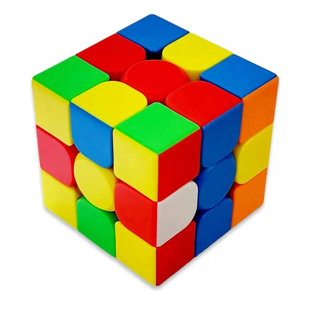 Magischer Anti-Stress Würfel Lustig 3x3x3 Interaktiv Professionell Speed Gold Edition Geschwindigkeit