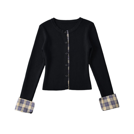 Single breasted cardigan top