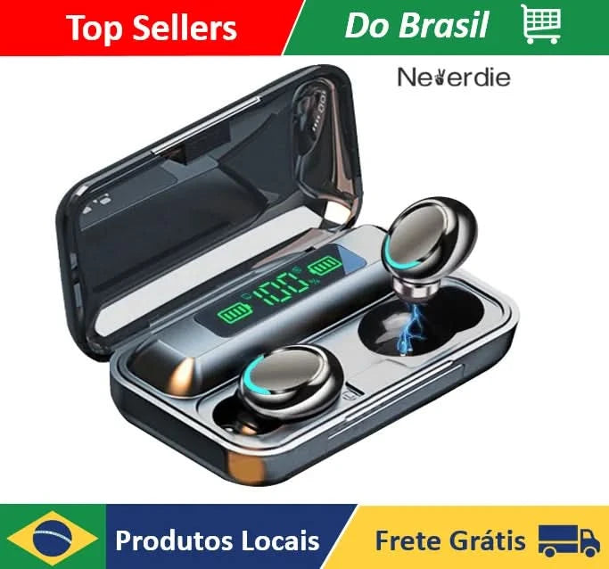 Bluetooth Headset Tws M10 F9 mit Powerbank Digitalbildschirm-Neverdie Store