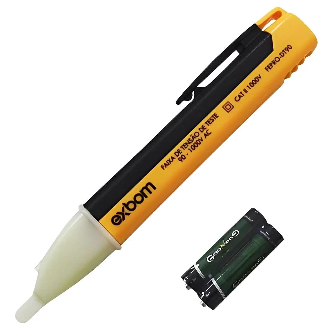 90-1000V Voltage Detector Electrician Test Key Pen with Sound Alert-Neverdie Store