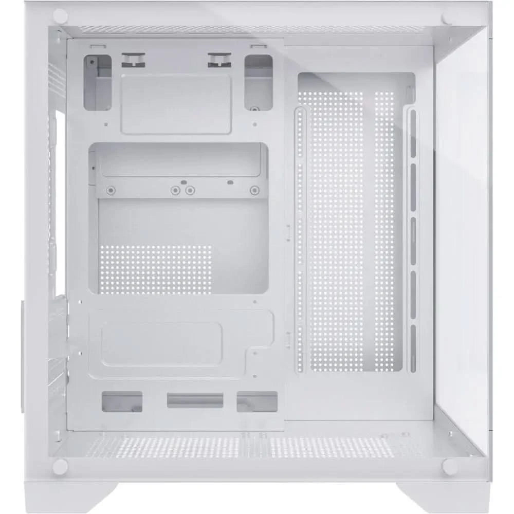 Cabinet Gamer Fortrek Clarity, Mid Tower, Tempered Glass, MATX, White, Without Source, No Fans
