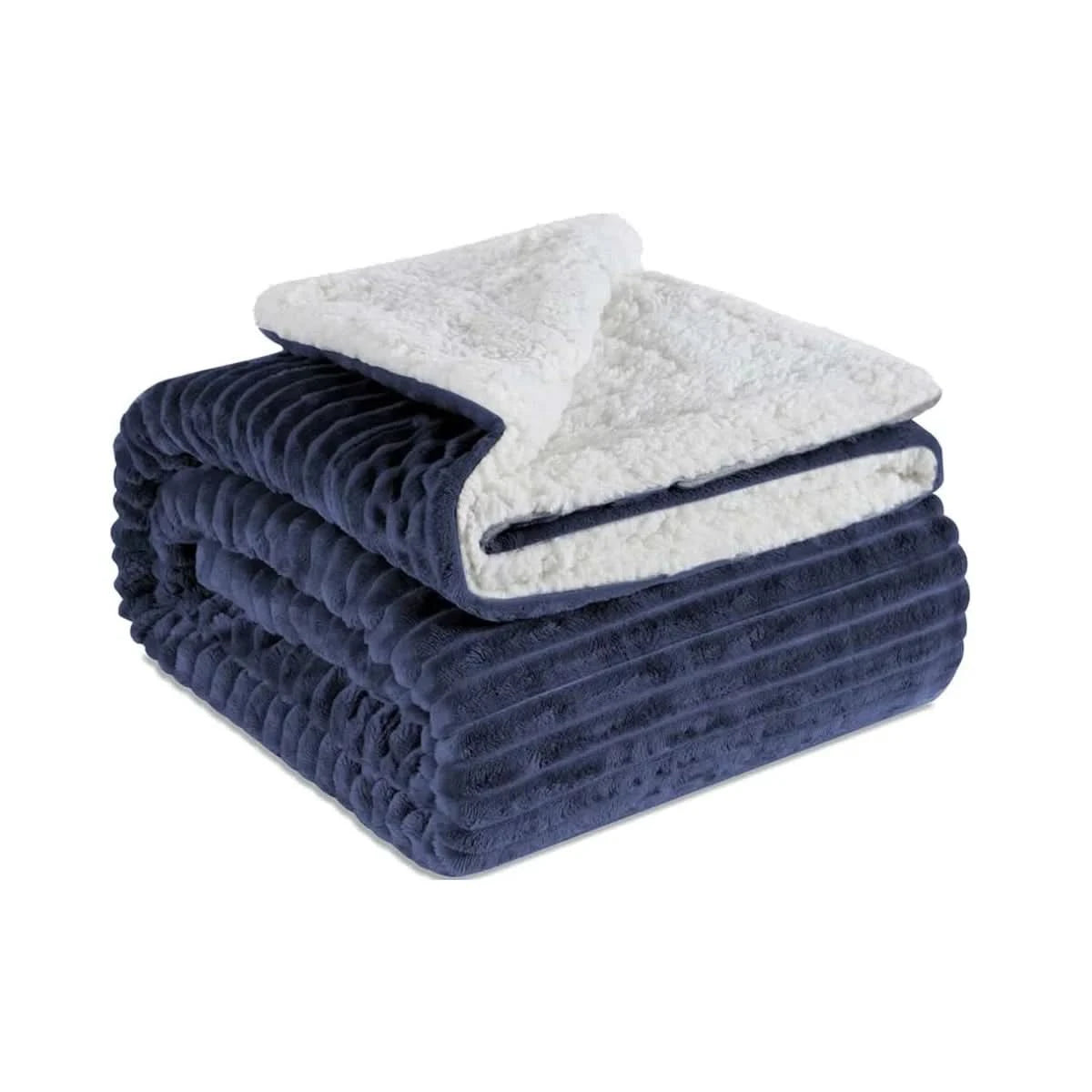 Weich geneigte Sherpa-Decke