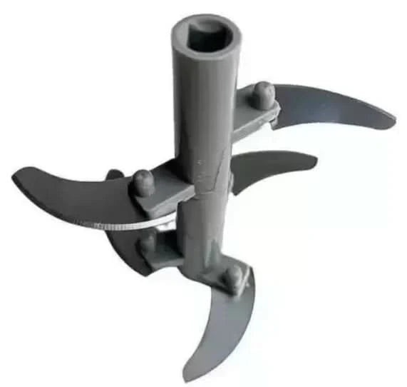 Mini Manual Food Processor Large 5 Blades 900ml - Neverdie