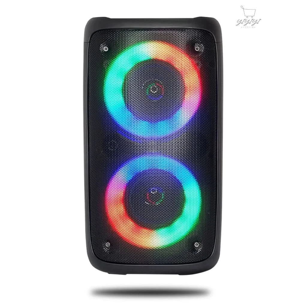 Bluetooth-Lautsprecher Tragbar RGB-LED TWS Stereo Multimedia