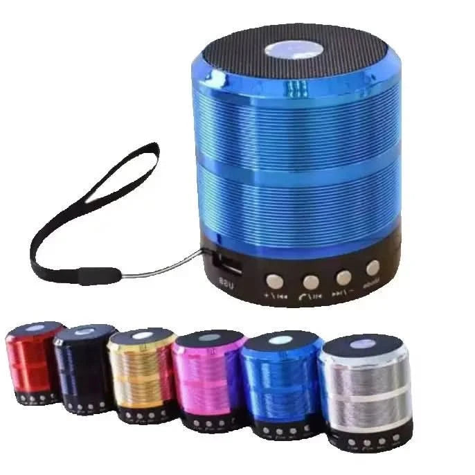 Mini-Bluetooth-Lautsprecher tragbar mit USB, MP3, Klinke, SD und FM-Radio