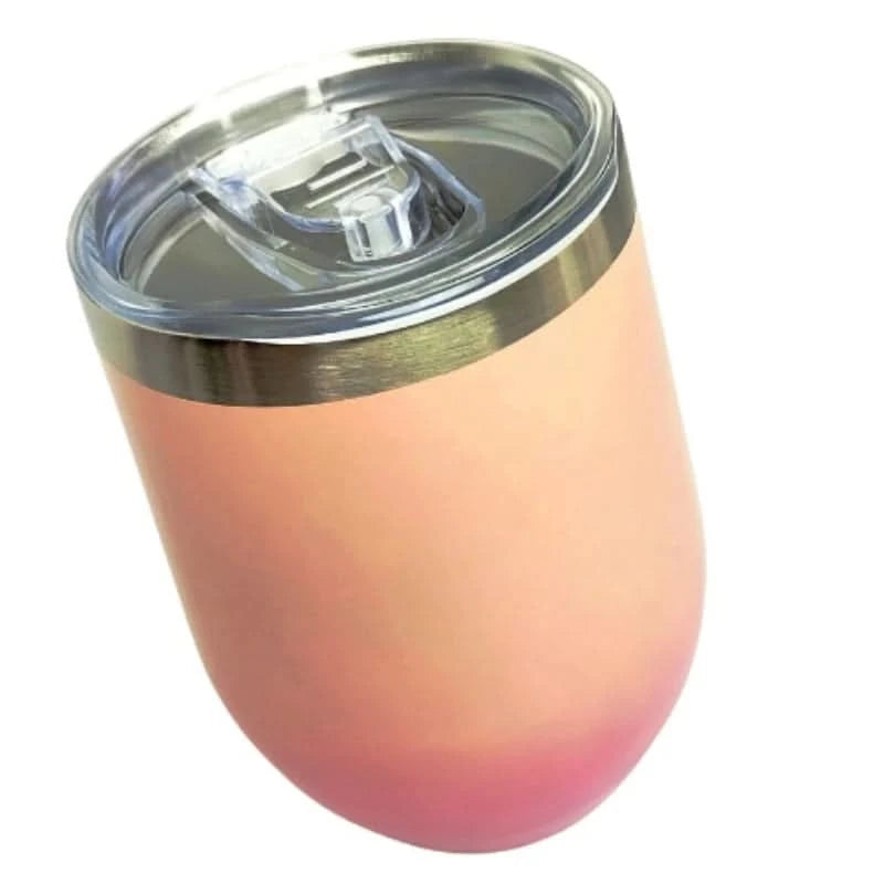 Thermobecher Cuia 350ml aus Edelstahl mit Acryldeckel, zweifarbig