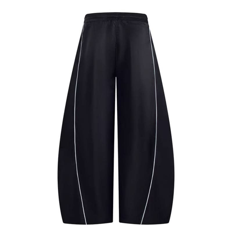 Streetwear Hose im geraden Schnitt, Unisex, locker sitzend, im tiefen Schritt, Sporthose