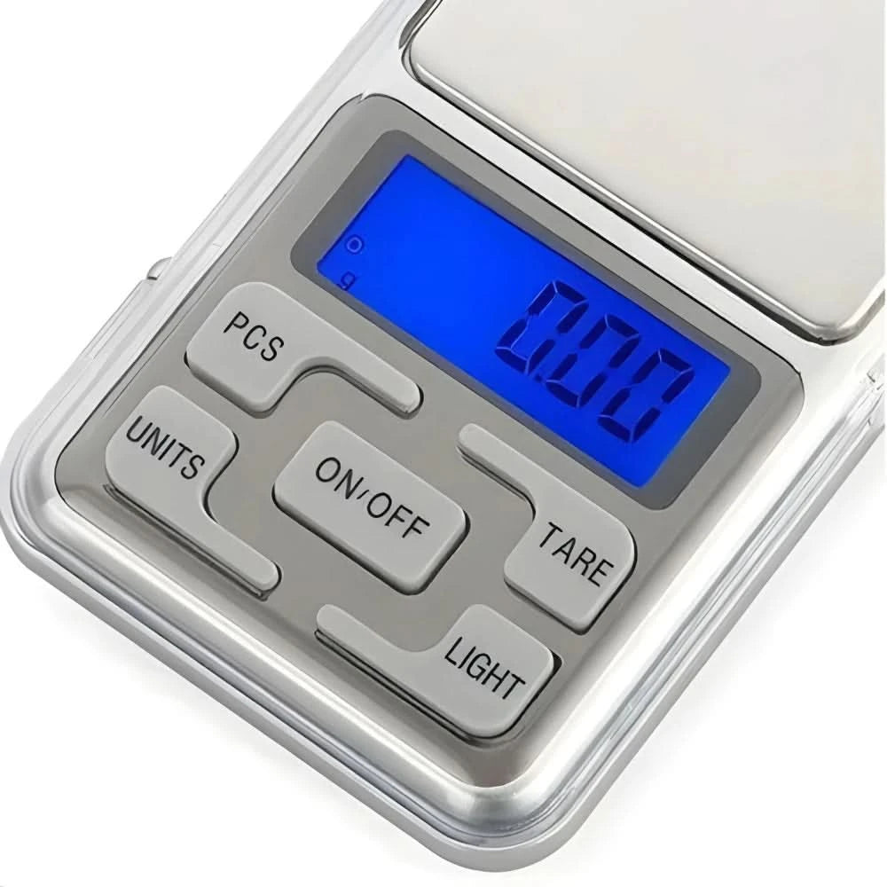 Mini-Digital-Taschenwaage mit hoher Präzision 0,1 g bis 500 g