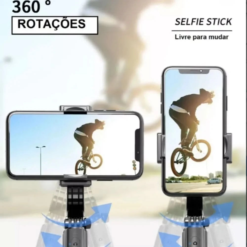 Gimbal  Estabilizador Bastão  Pau de Selfie  Para Celular, De Aço Bastão De Selfie Bluetooth