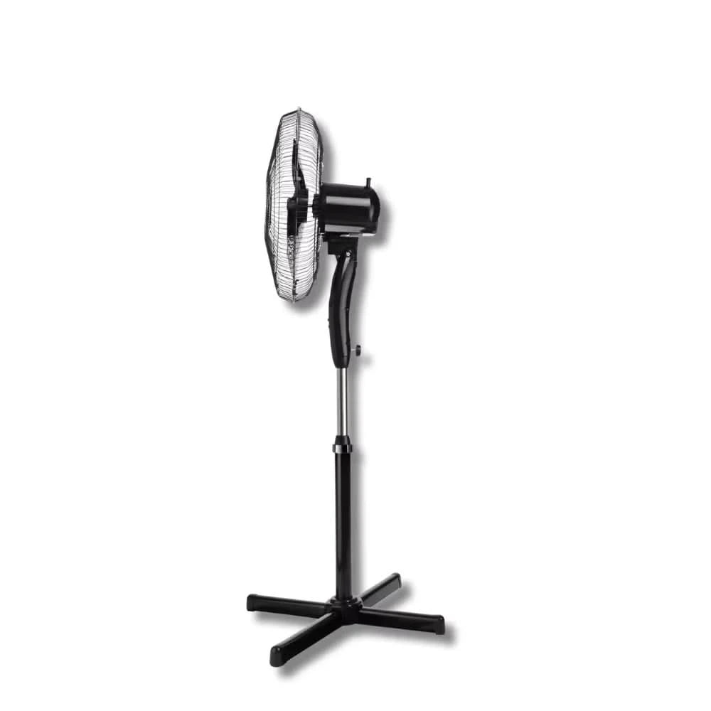 Leiser Standventilator mit 40 cm Durchmesser und 6 Flügeln – Schwarz und Weiß – 127 V/220 V
