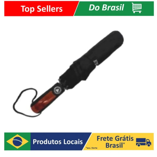 Rain Guard Resistant Wind, Rain With Automatic Opening Cable Wood Detail