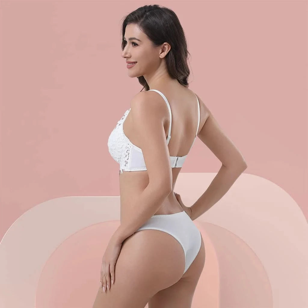 Z&D Lingerie Set mit Spitze, gepolstert und mit Bügel 6681