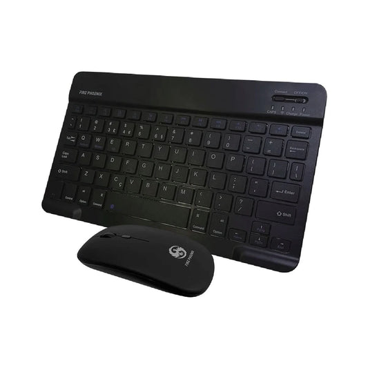 Wireless Bluetooth Keyboard And Mouse Kit Rechargeable Tablet Notebook Bk-8088
