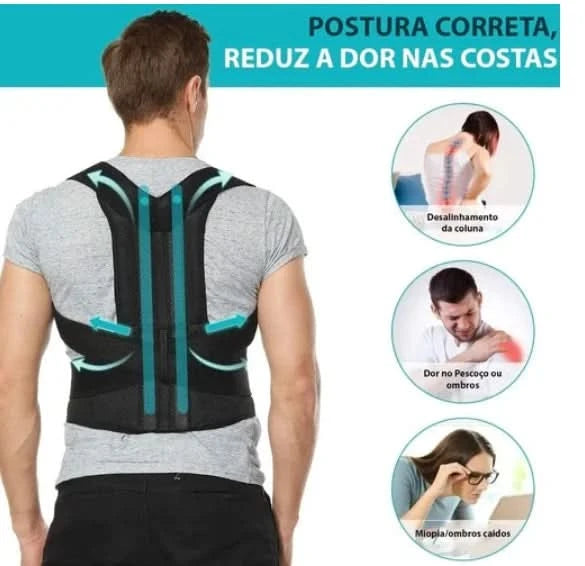 Adjustable Column Posture Corrector Vest Unisex Back G