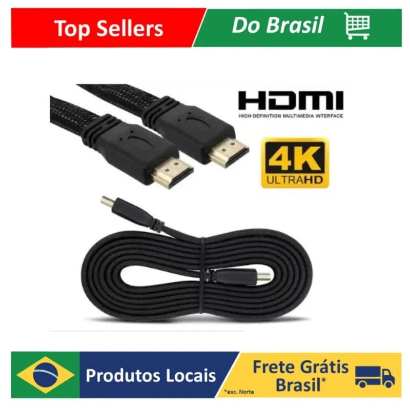 HDMI-Kabel Ultra HD, HDR, 3D, 4K Hochauflösend, 1080p, 3 bis 5 Meter