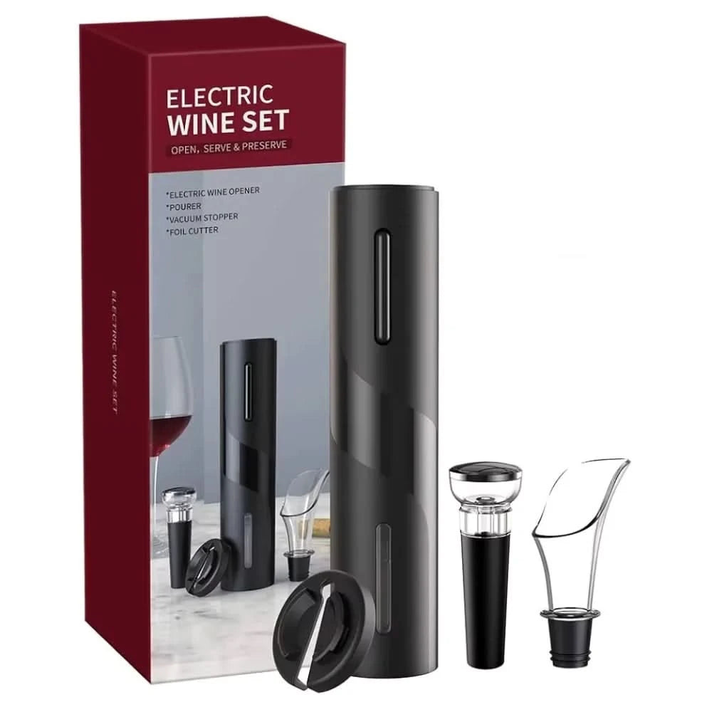Automatic Electric Battery Powering Wine Bottle Corkscrew Opener