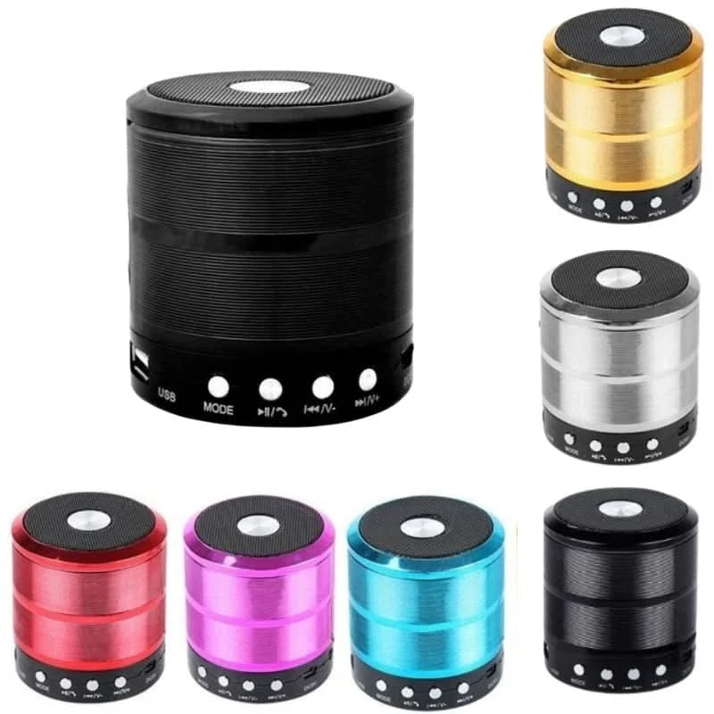 Mini Portable Bluetooth Sound Box Usb Mp3 P2 Sd Radio Fm