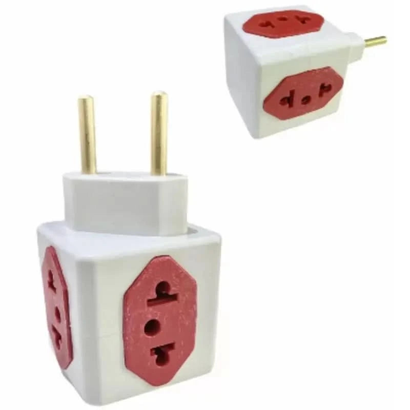 Adapter Benjamin Cube 4 Steckdosen Haushalt und Küche