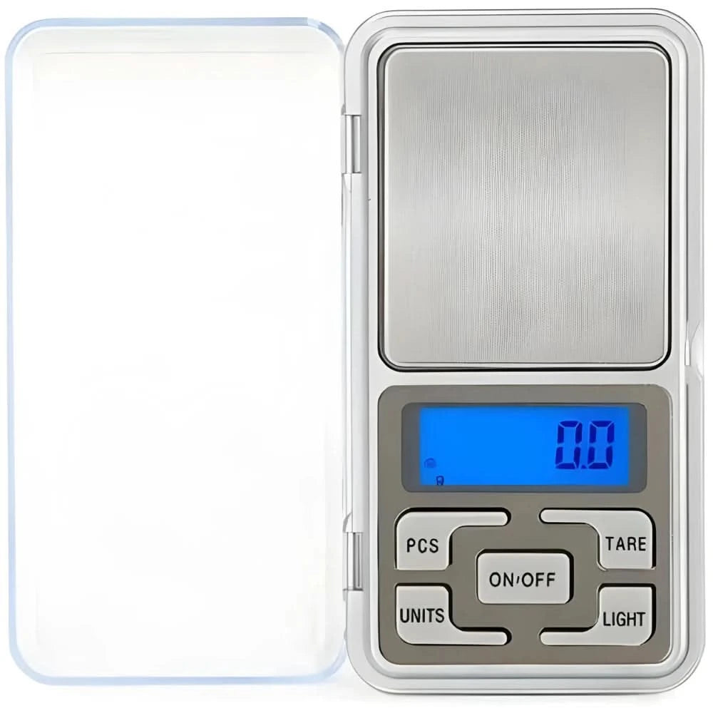 Mini-Digital-Taschenwaage mit hoher Präzision 0,1 g bis 500 g