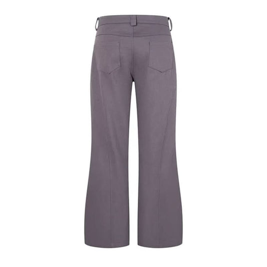 Graffiti Print Flared Casual Pants  Loose Fit Straight Leg Long Pants