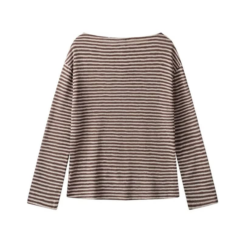 Long Sleeve T-Shirt for Women Spring Casual Wear Outerwear Basic Top