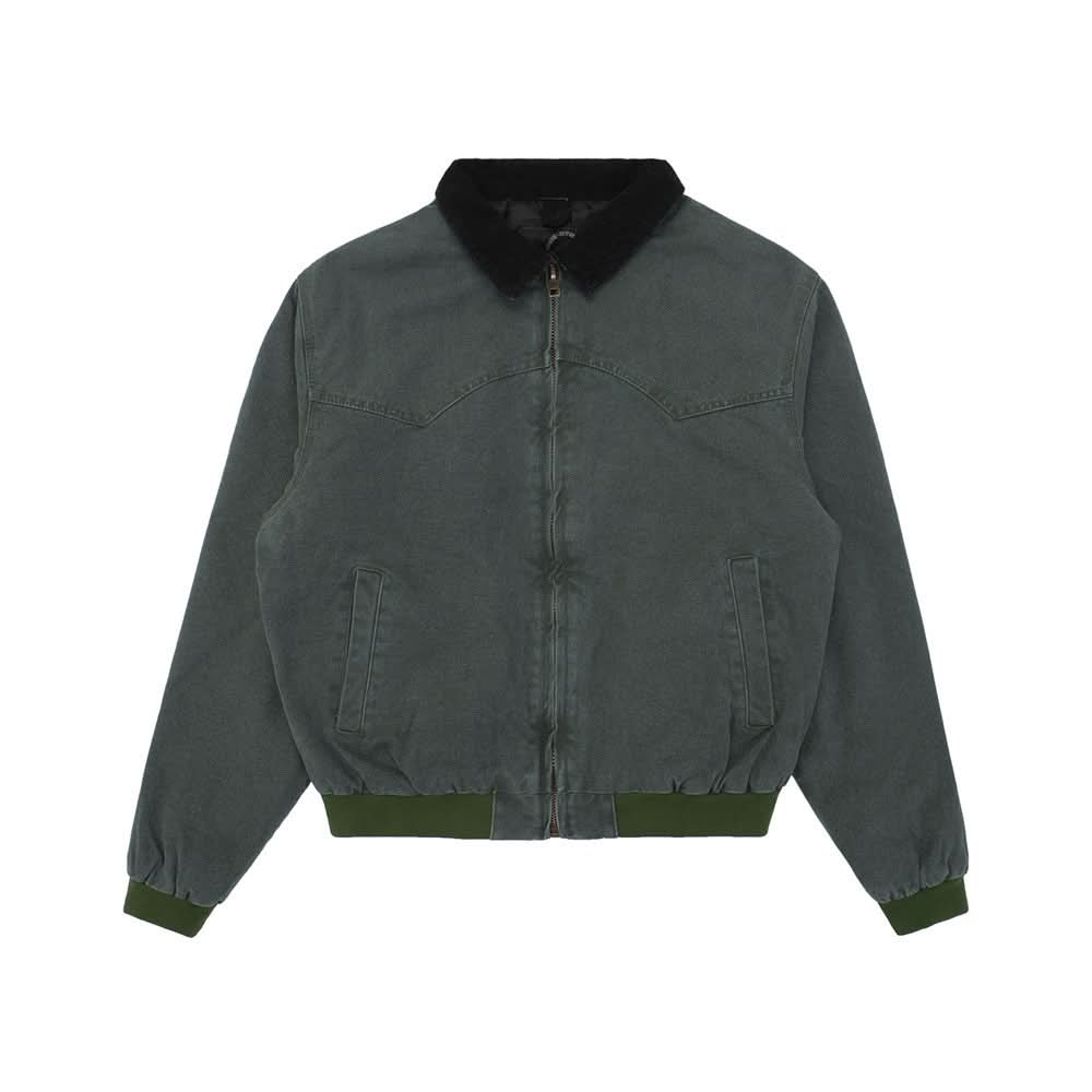 Waschen Sie eine Arbeitsjacke aus alter Canvas
