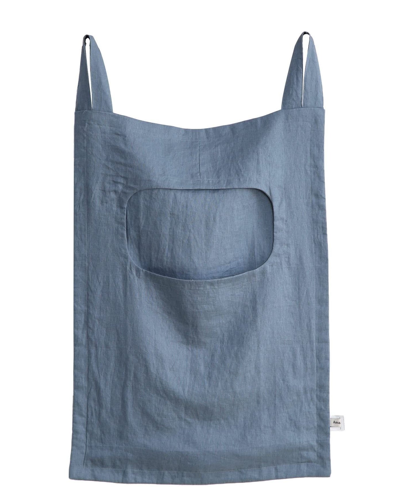 Fashion Design Cotton Linen Hollow Laundry Bag Large Capacity Clothing Storage Bag for Organizing Miscellaneous Items